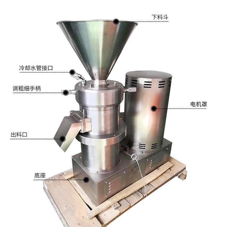 工業(yè)化工膠體磨結構參數(shù)與價格表(圖2)